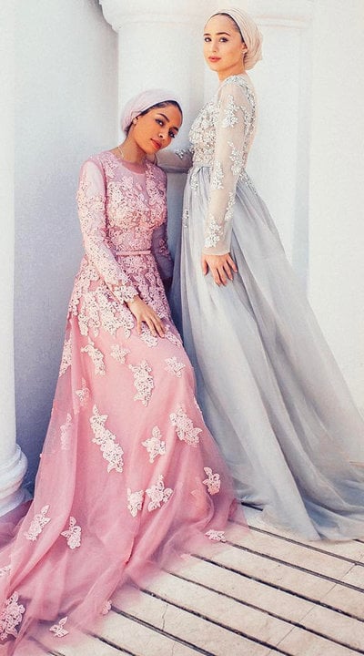 فساتين سواريه محجبات تركي 2020