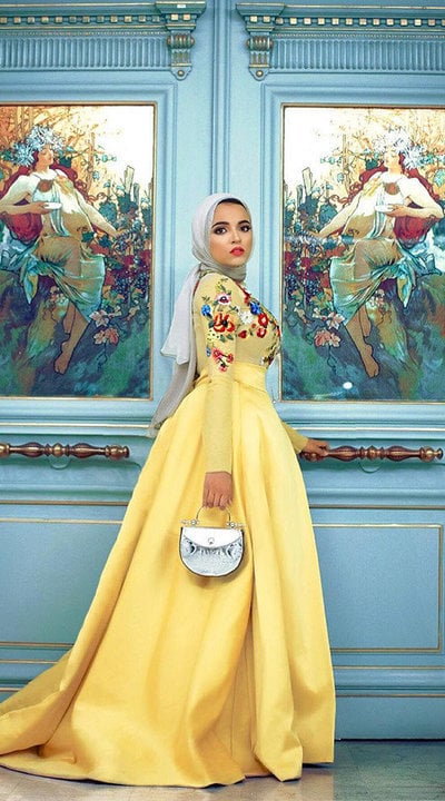 فساتين سواريه محجبات تركي 2020