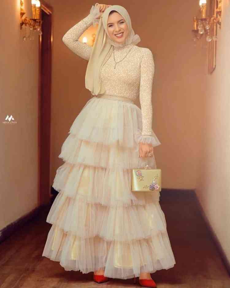 فساتين سواريه محجبات تركي 2020