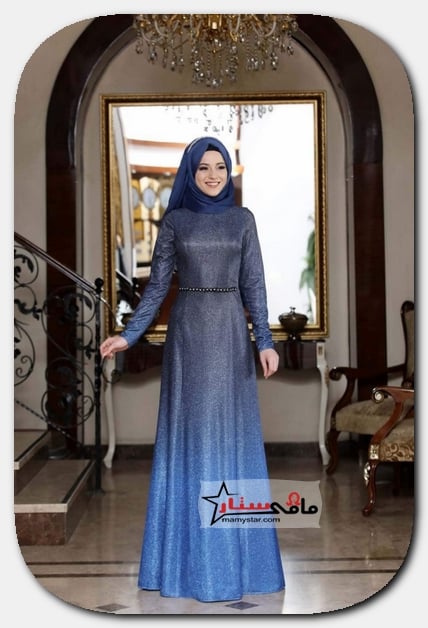 فساتين سواريه محجبات تركي 2020