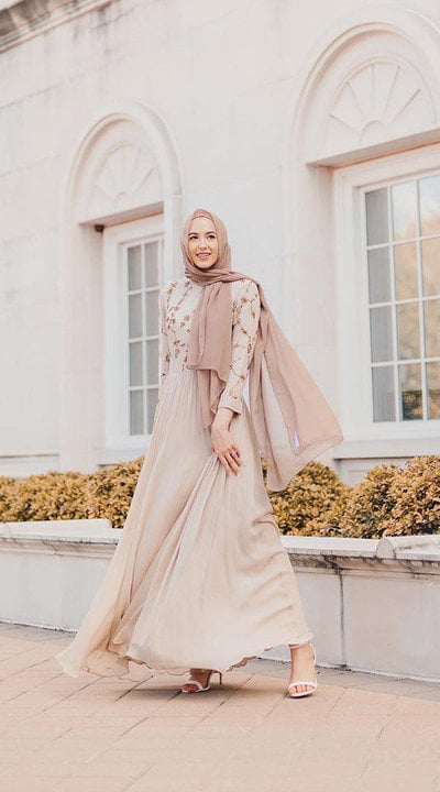 فساتين سواريه محجبات تركي 2020