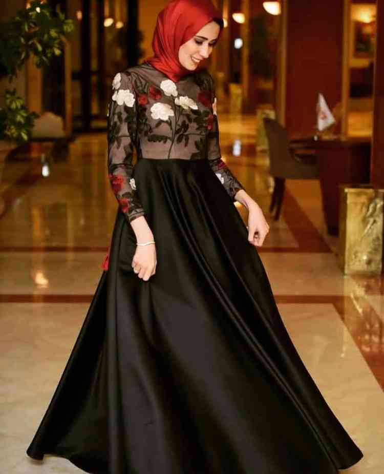 فساتين سواريه محجبات تركي 2020
