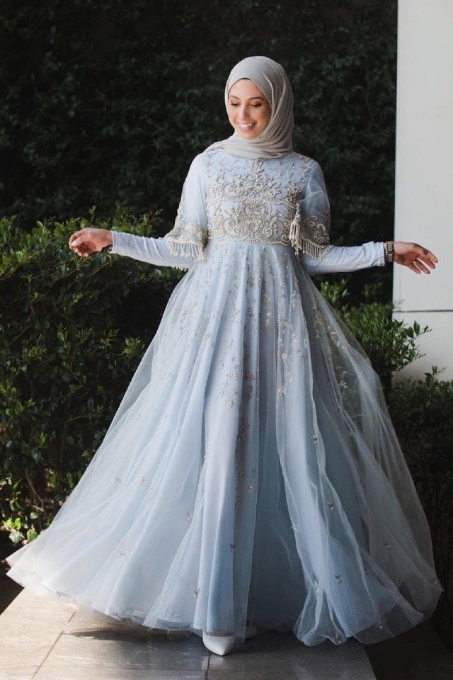 فساتين سواريه محجبات تركي 2020