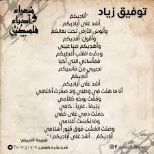 شعر عن فلسطين وغزة