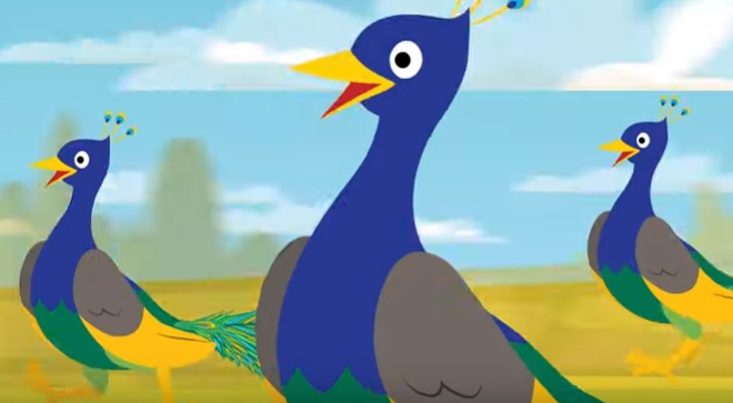 قصص قبل النوم للاطفال : الطاووس القبيح