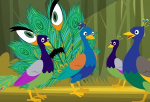 قصص قبل النوم للاطفال : الطاووس القبيح