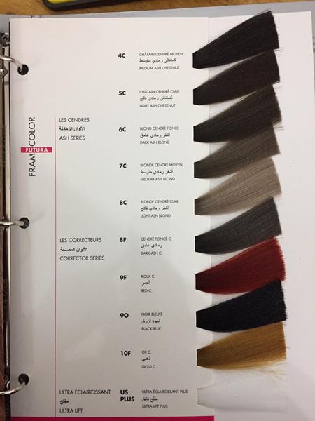كتالوج صبغة فرام كولور