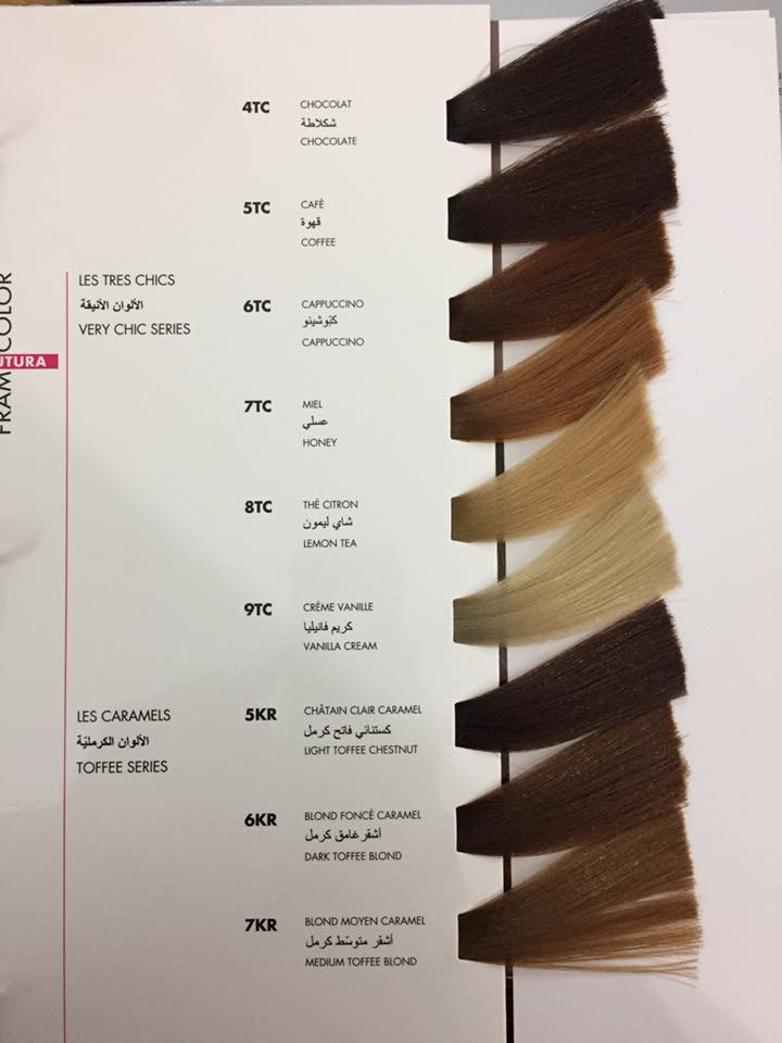 كتالوج صبغة فرام كولور