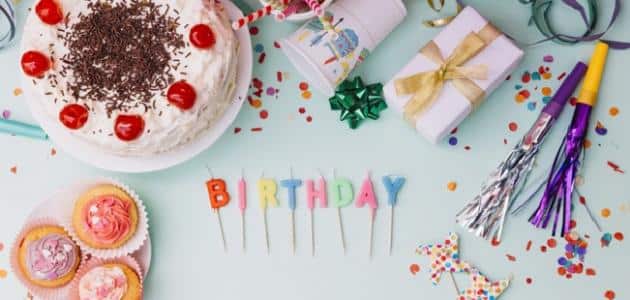 كلمات تهنئة عيد ميلاد لنفسي