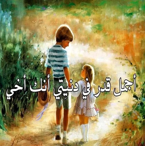 كلمات جميلة عن الاخ