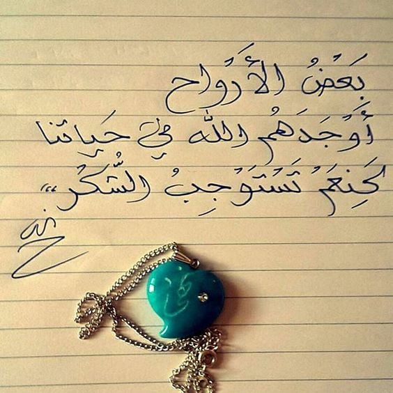 كلمات شكر للاعضاء