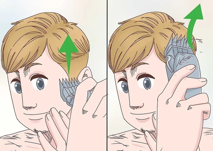 كيف تحلق شعر رأسك بنفسك - تعليم الحلاقة للمبتدئين بالصور , تعليم تدريج الشعر خطوة بخطوة