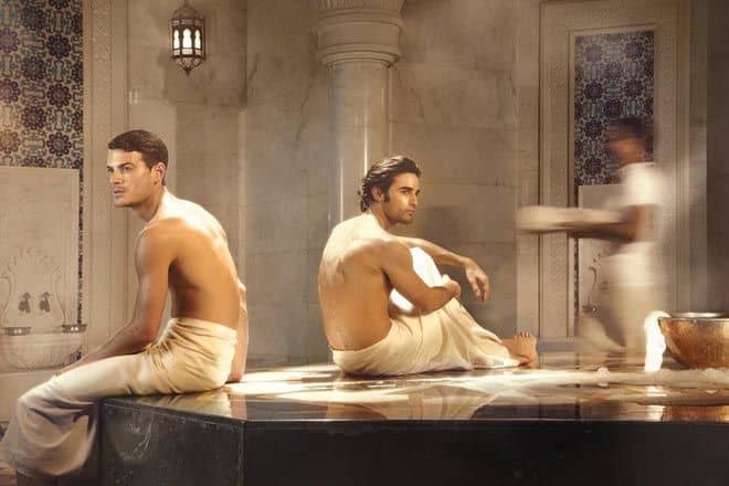 كيف يسوون الحمام المغربي بالمشاغل