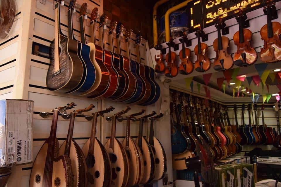 محلات بيع الات موسيقية في المدينة المنورة