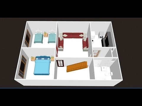 مخططات شقق كبيرة