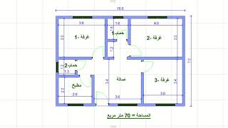 مخططات شقق كبيرة