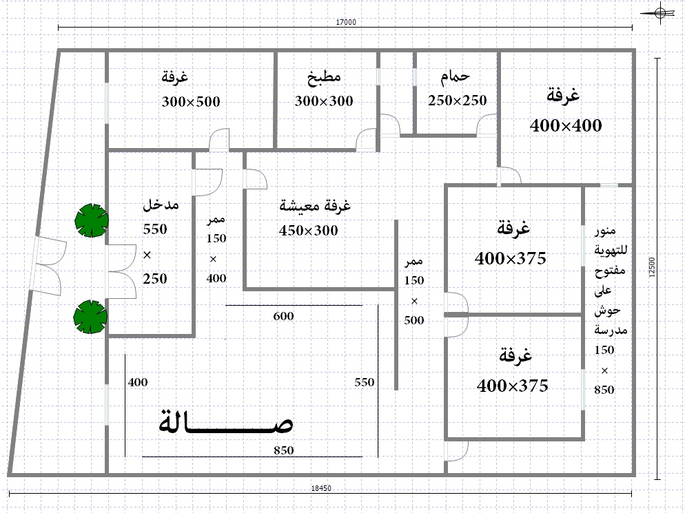 مخططات شقق