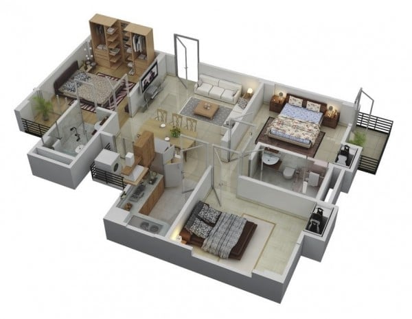 مخططات منازل حديثة