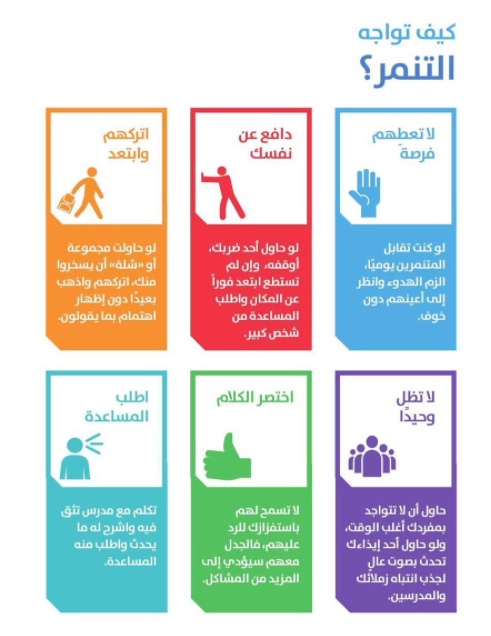 مطويات عن التنمر
