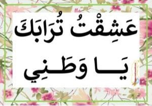 مطوية عن حب الوطن