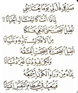 اجمل ابيات الشعر العربي الفصيح