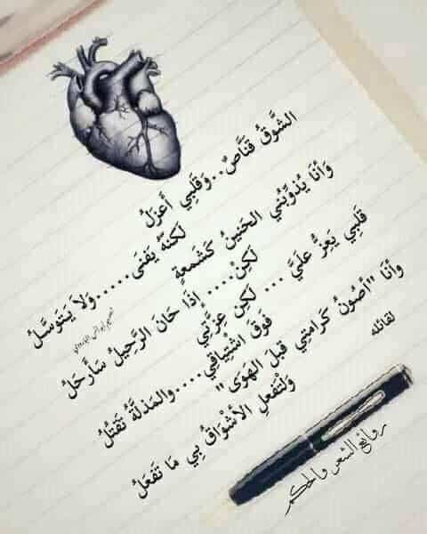 اجمل كلمات شعر