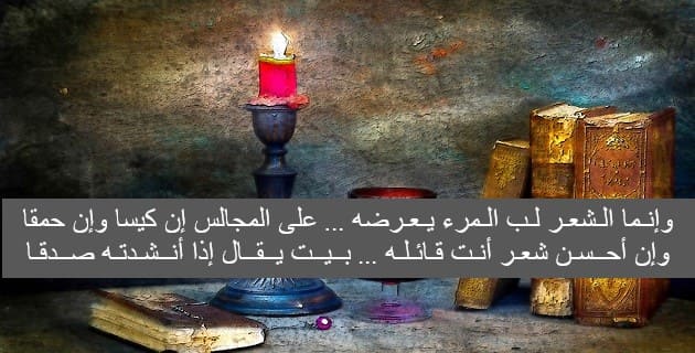 اجمل ما قيل عن الشعر العربي