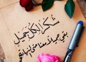 عبارات شكر على المساندة