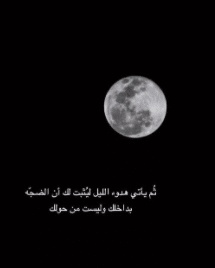 عبارات عن الليل