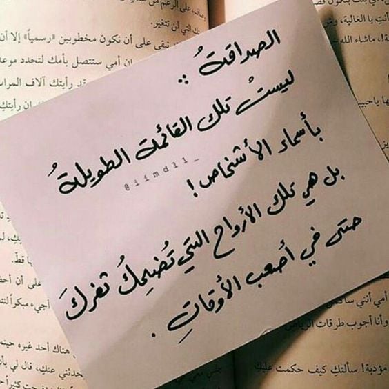 عبارات هبل عن الاصدقاء