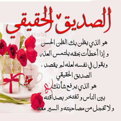 كلام جميل عن الصداقة