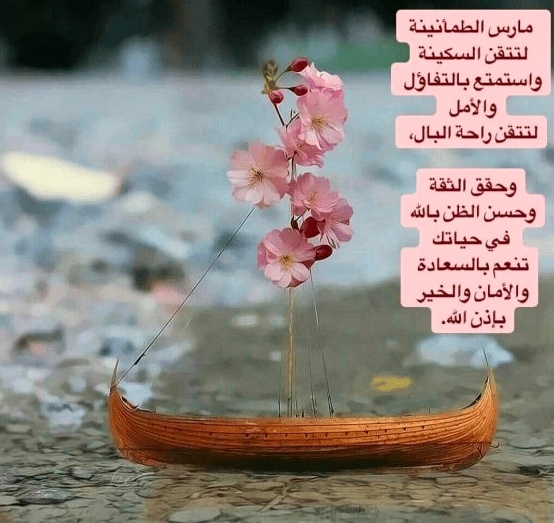 كلام يبعث الطمأنينة
