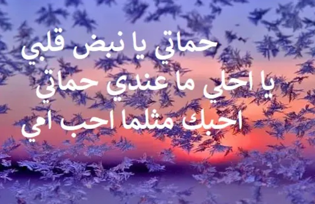 مسجات لحماتي