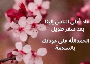 خواطر عن الرجوع من السفر