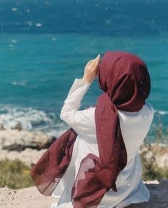 رمزيات بنات على البحر انستقرام