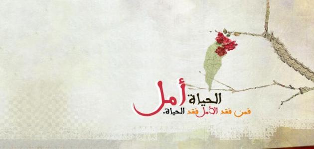 كلام عن الامل