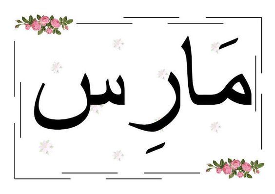 ملصقات شهور السنة الميلادية بالفرنسية